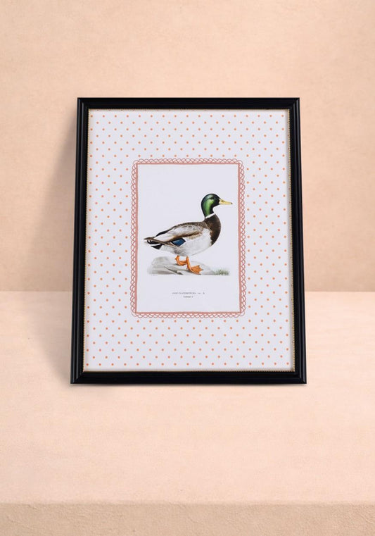 Casa by Josephine Jenno Feather and Grace Duck Print III wall art featuring a detailed duck illustration on textured paper.