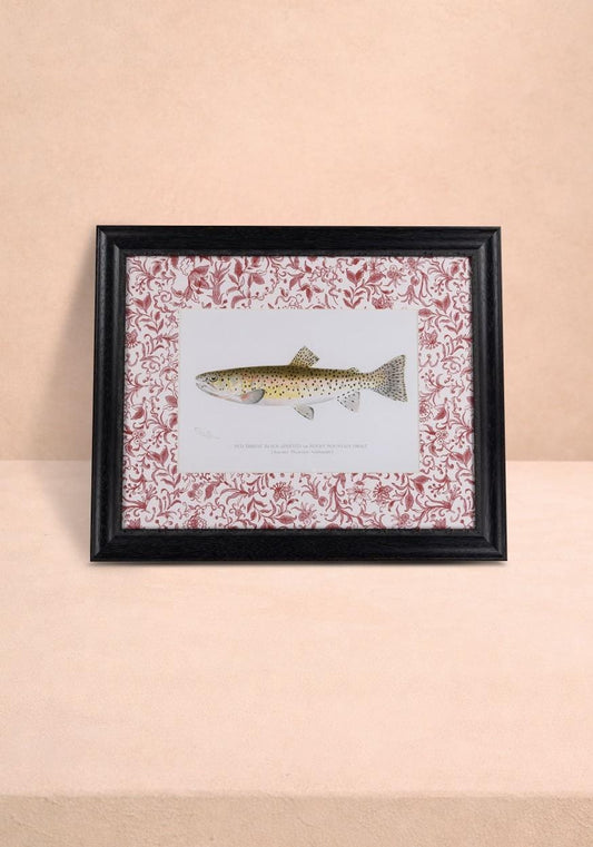 Casa by Josephine Jenno Fish II framed print wall art featuring a classic fish design with a quiet personality, suitable for home decor.