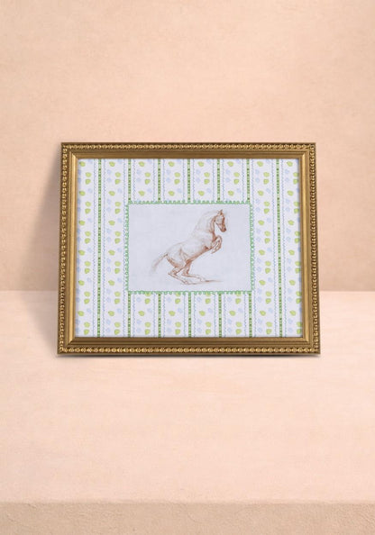 Stable Beauty Framed Print Playful Sophistication for Children's Bedrooms