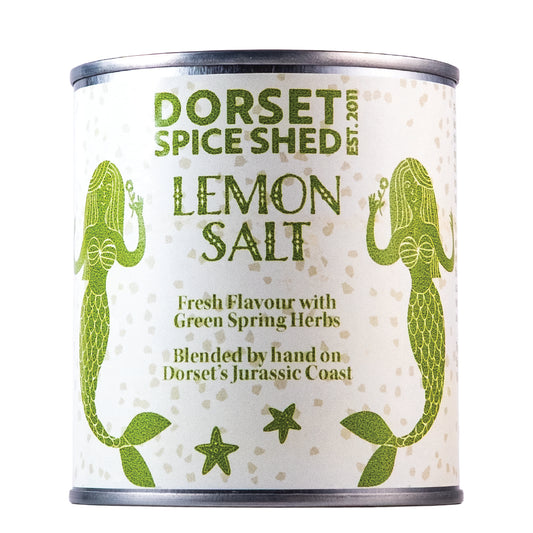 Dorset Spice Shed Lemon & Green Herbs Salt 160g