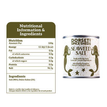 Dorset Spice Shed Seaweed Salt 160g