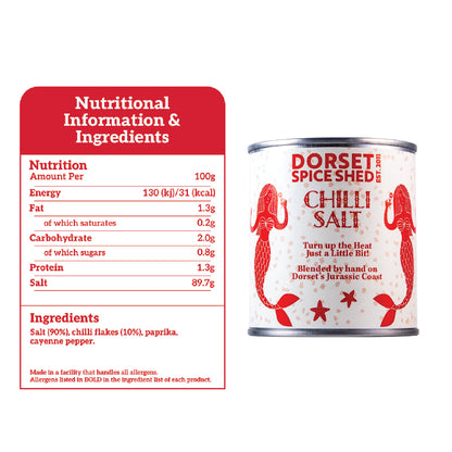 Dorset Spice Shed Chilli Salt 160g