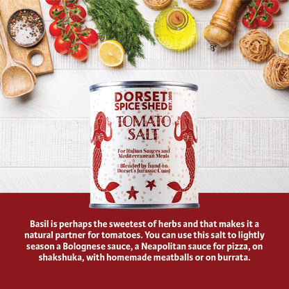 Dorset Spice Shed Tomato & Basil Salt 160g