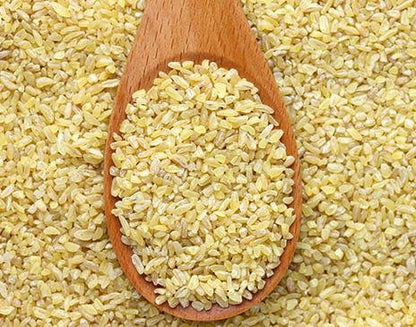 Organic bulgur wheat from Whole Food Earth, GMO-free whole grains for healthy cooking and nutritious meals.