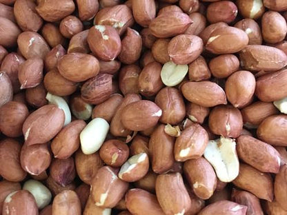 Raw organic Paleskin peanuts from Whole Food Earth, raw, sundried, GMO-free nuts and seeds for healthy snacking.