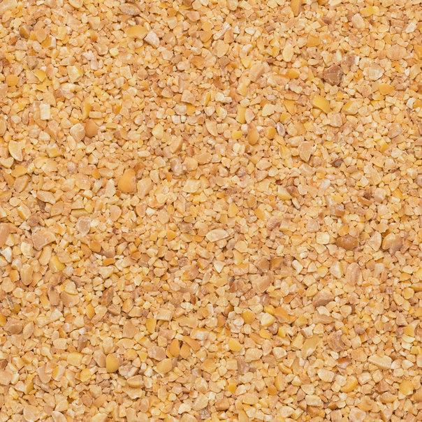 Dark textured soya protein mince from Whole Food Earth, vegan and GMO-free soy-based beans and pulses product.